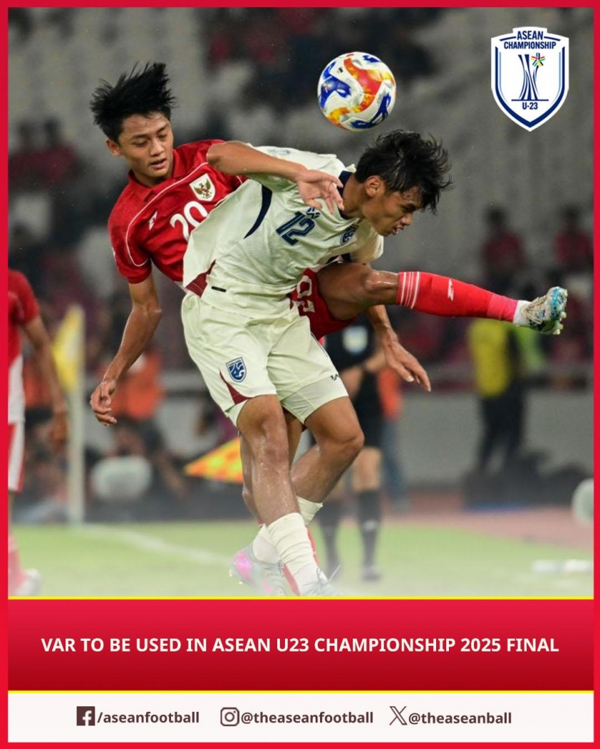 Công nghệ VAR lần đầu tiên xuất hiện tại chung kết U23 Đông Nam Á 2025: Cam kết công bằng và minh bạch