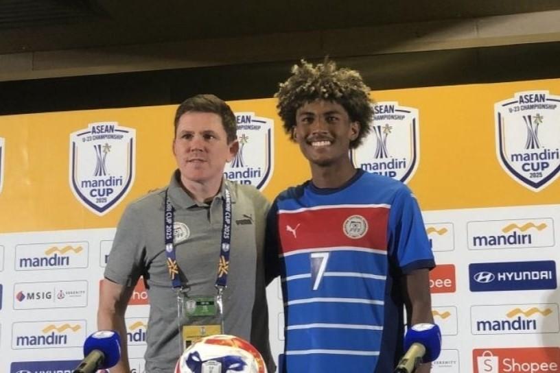 U23 Philippines: Sao trẻ Otu Bisong thắp sáng giấc mơ vàng Đông Nam Á