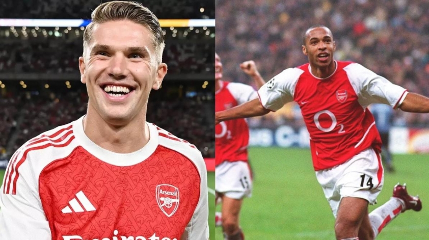 Gyokeres: Tân binh Arsenal phá vỡ kỷ lục bán áo đấu của huyền thoại Henry