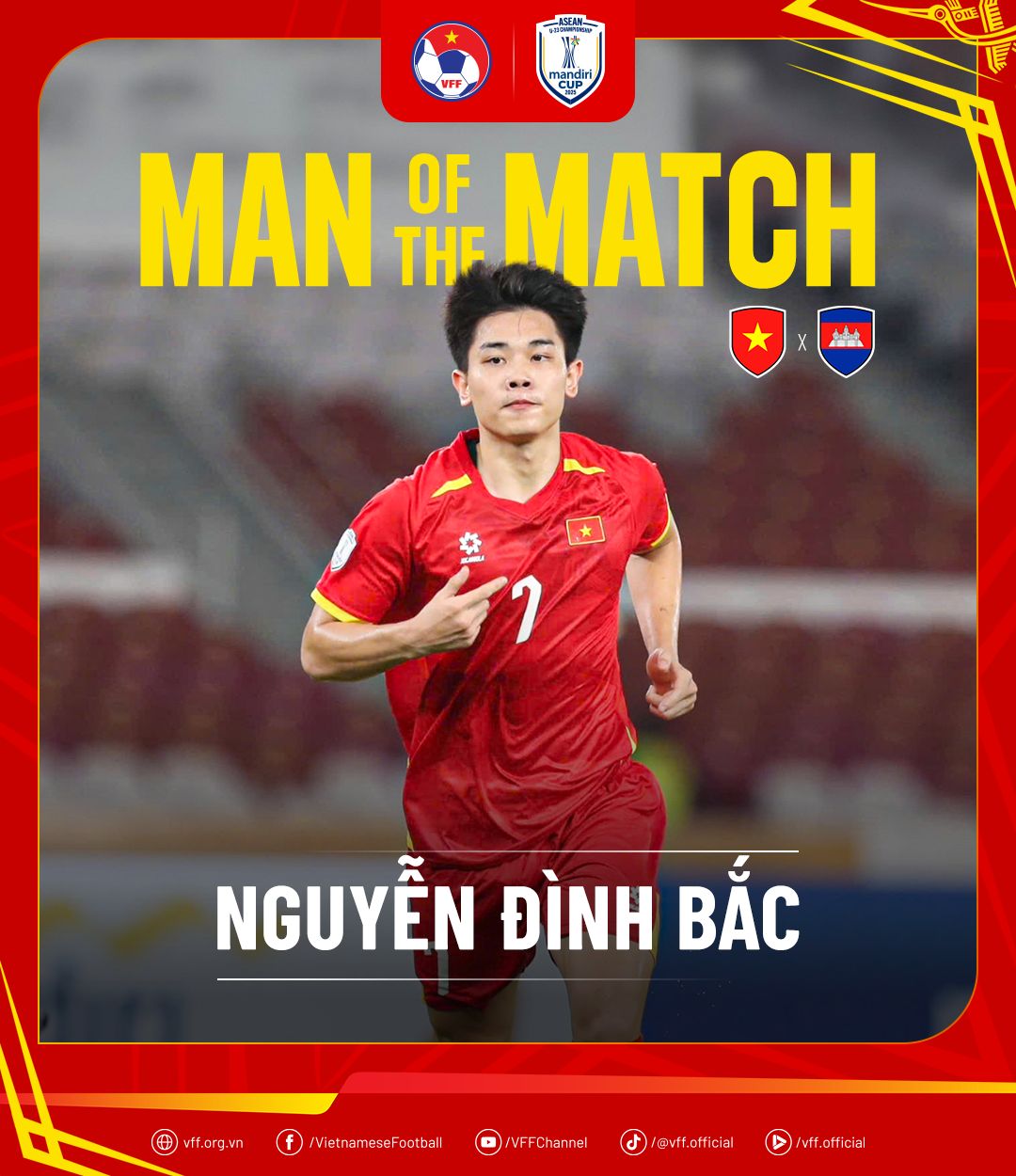 Nguyễn Đình Bắc - Người hùng thầm lặng đưa U23 Việt Nam vào bán kết