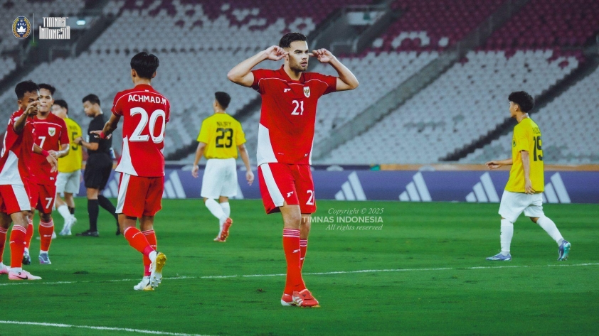 U23 Indonesia Đại Thắng U23 Brunei 8-0, Jens Raven lập cú poker