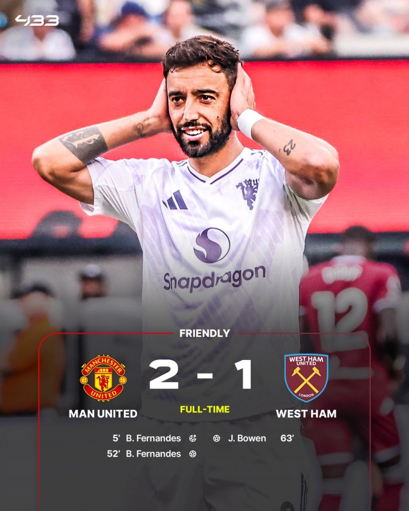MU thắng West Ham, nhưng bài toán trung phong vẫn còn đó
