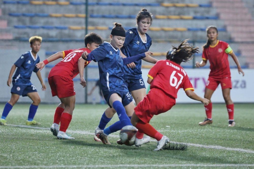 Phong Phú Hà Nam dẫn đầu bảng xếp hạng Giải bóng đá nữ vô địch U16 Quốc gia 2025