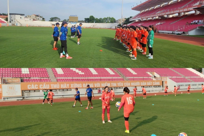 Đội tuyển nữ Việt Nam ráo riết chuẩn bị cho AFF Cup nữ 2025