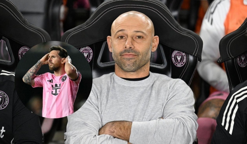 HLV Mascherano lo ngại về việc Messi cày ải quá nhiều tại Inter Miami