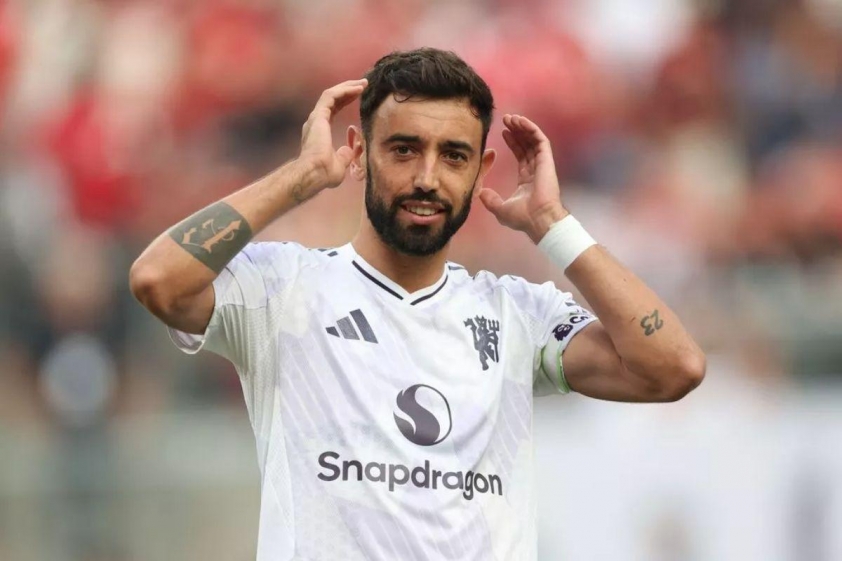 Bruno Fernandes tỏa sáng, Man United thắng West Ham trong trận đấu giao hữu tại Mỹ