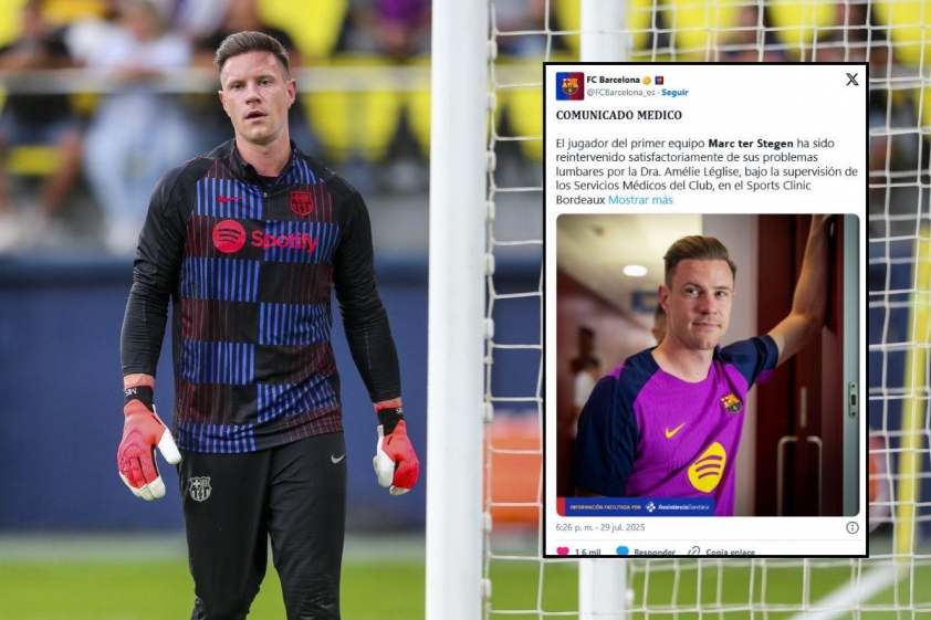 Thủ môn Ter Stegen phẫu thuật thành công, nhưng tương lai bất định tại Barcelona