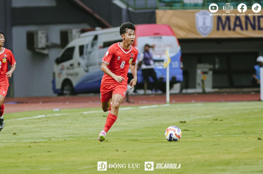 Damoth Thongkhamsavath chấn thương, U23 Lào gục ngã trước U23 Việt Nam