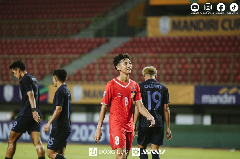 Damoth Thongkhamsavath chấn thương, U23 Lào gục ngã trước U23 Việt Nam