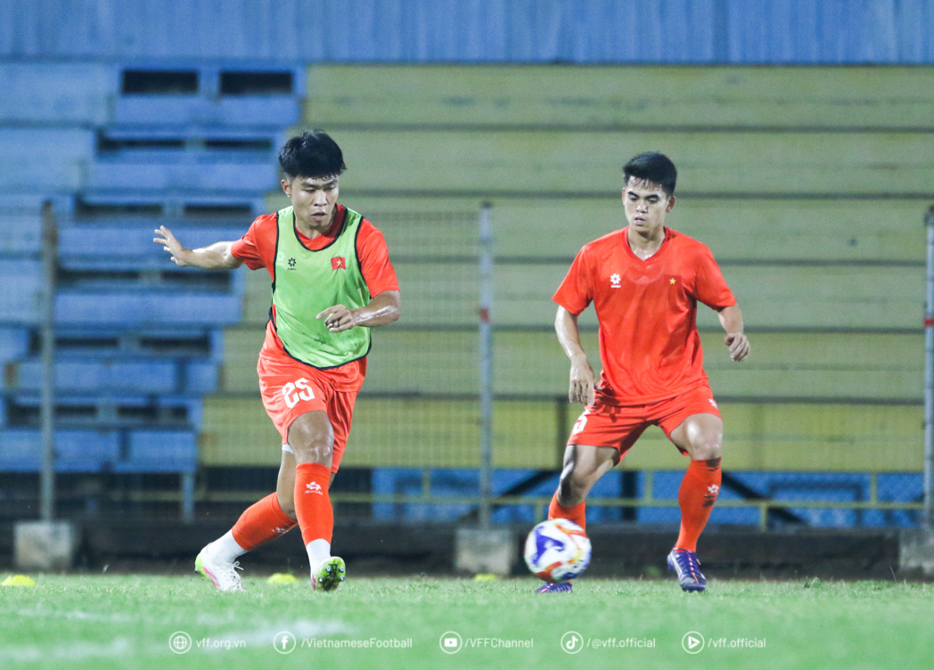U23 Việt Nam tích cực chuẩn bị cho trận ra quân tại Giải vô địch U23 Đông Nam Á 2025