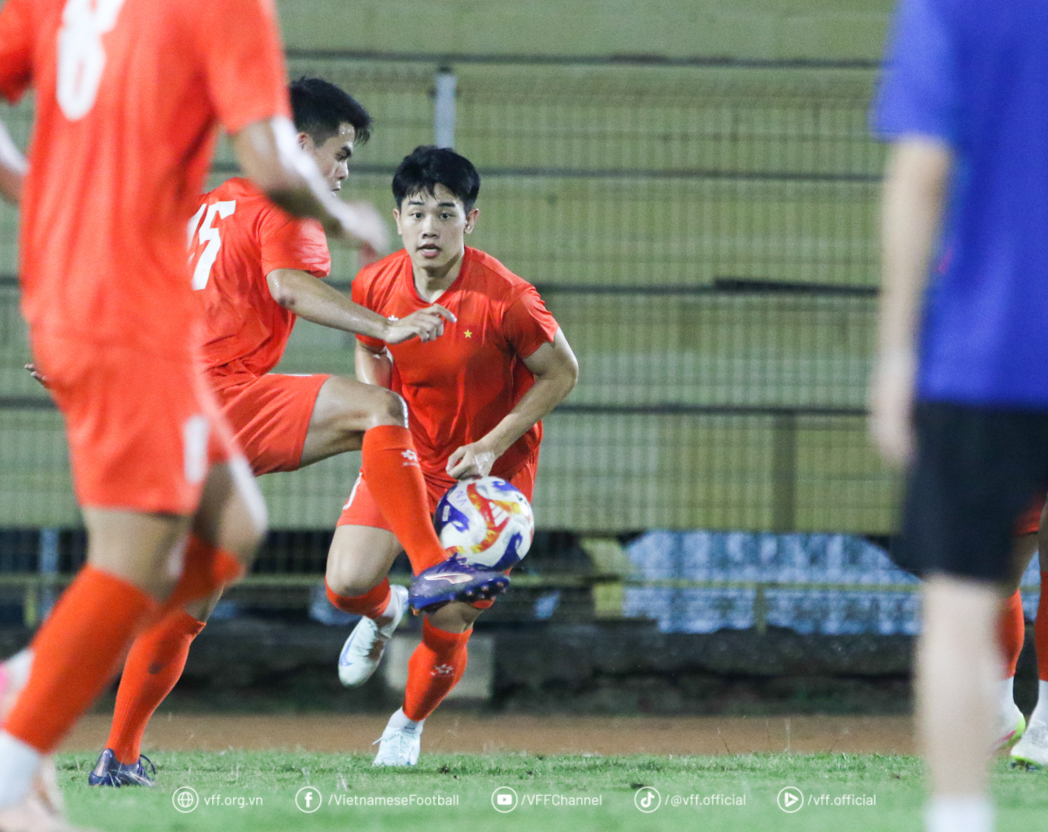 U23 Việt Nam tích cực chuẩn bị cho trận ra quân tại Giải vô địch U23 Đông Nam Á 2025
