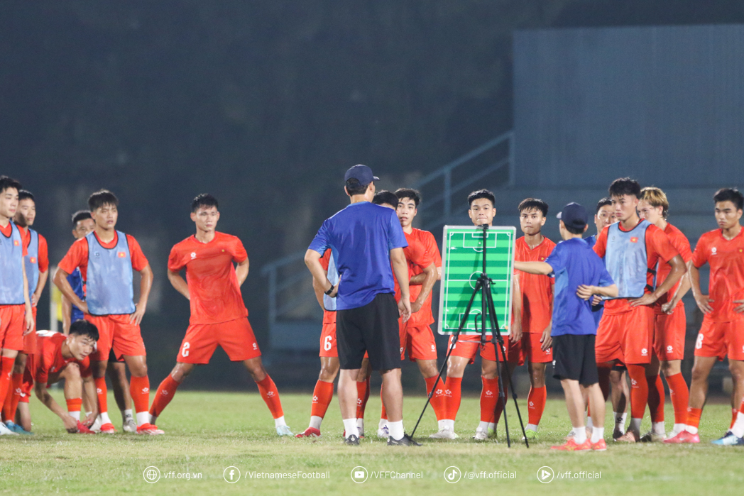 U23 Việt Nam tích cực chuẩn bị cho trận ra quân tại Giải vô địch U23 Đông Nam Á 2025