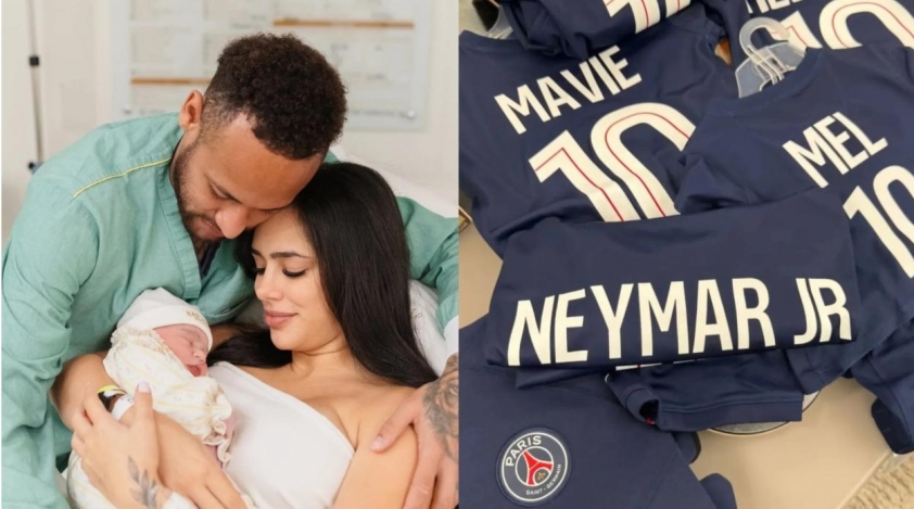 Neymar nhận quà ý nghĩa từ PSG sau khi đón con gái thứ hai