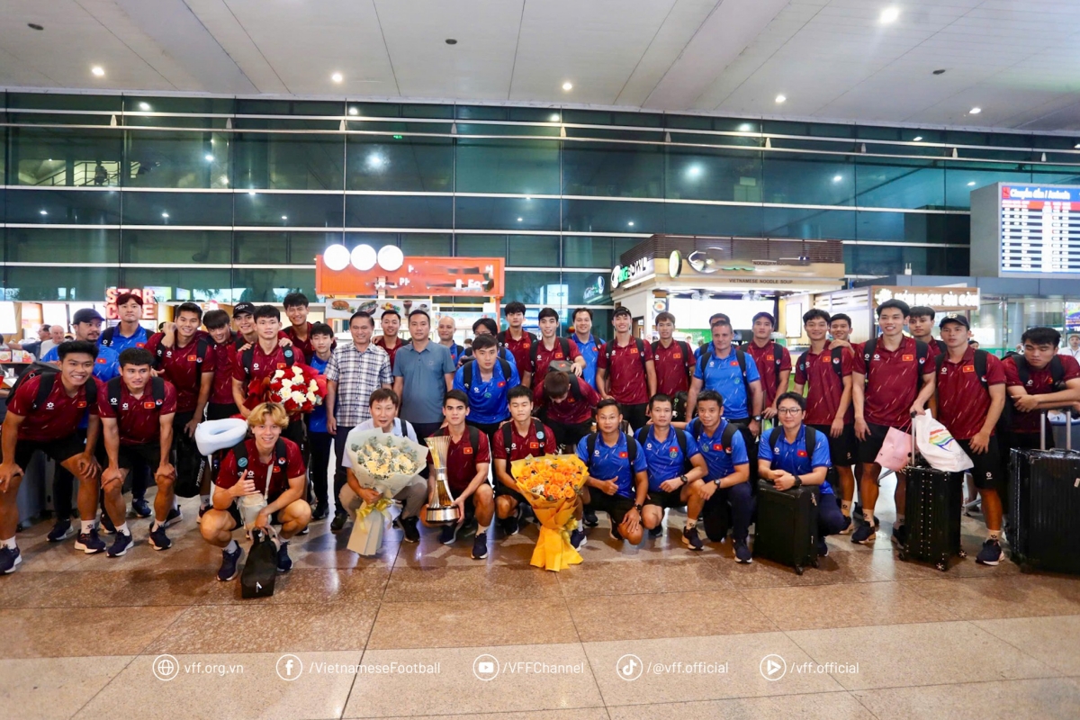 U23 Việt Nam Về Nước, Mang Theo Chiến Thắng Vô Địch Và Kỳ Vọng Mới
