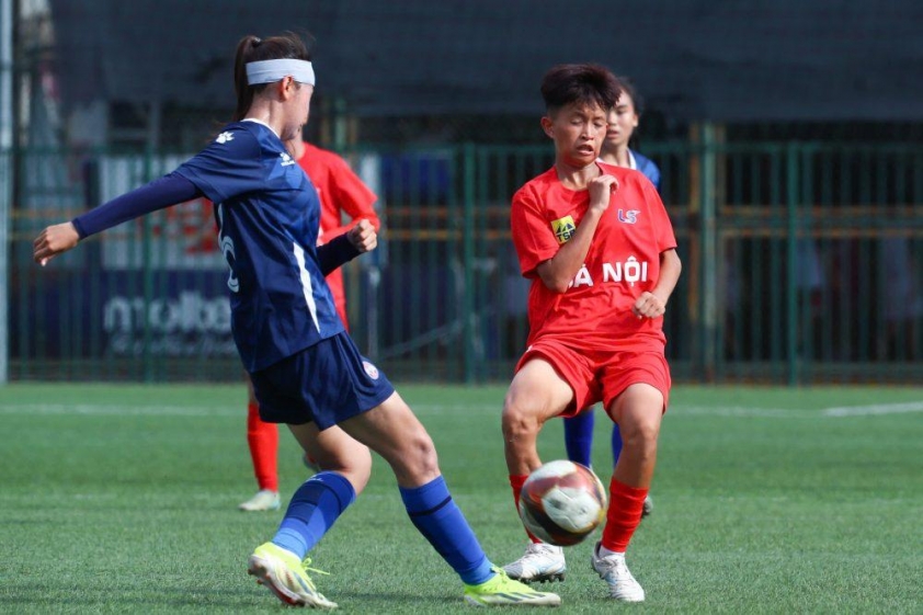 U16 Nữ Hà Nội Vững Vàng Trên Đường Bảo Vệ Ngôi Vô Địch Quốc Gia 2025