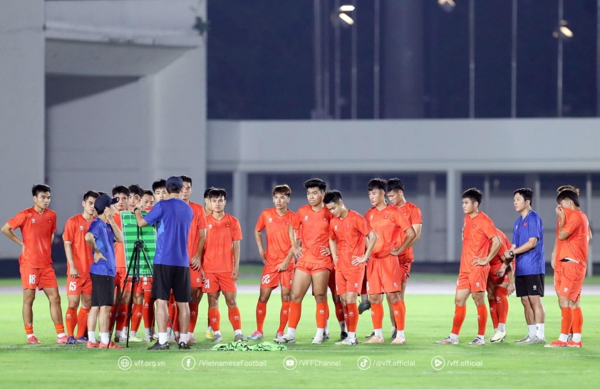 U23 Việt Nam sẵn sàng cho trận ra quân tại giải vô địch U23 Đông Nam Á 2025