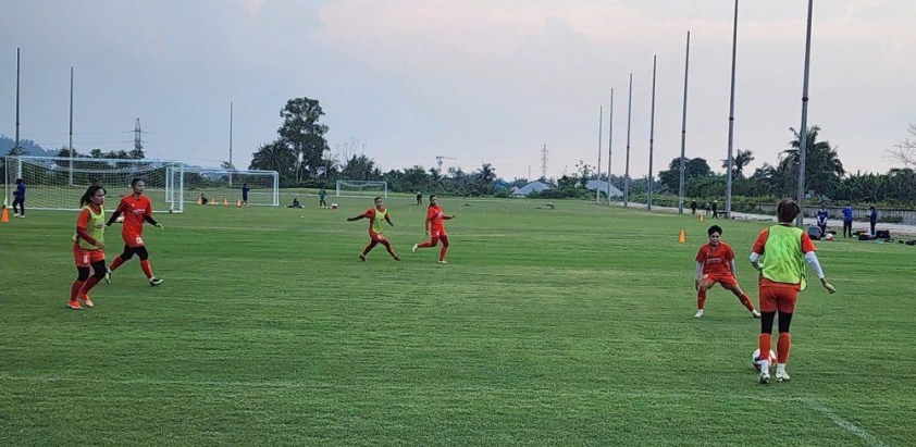 ĐT nữ Việt Nam tập luyện tích cực tại Hải Phòng, chuẩn bị cho SEA Games 2025