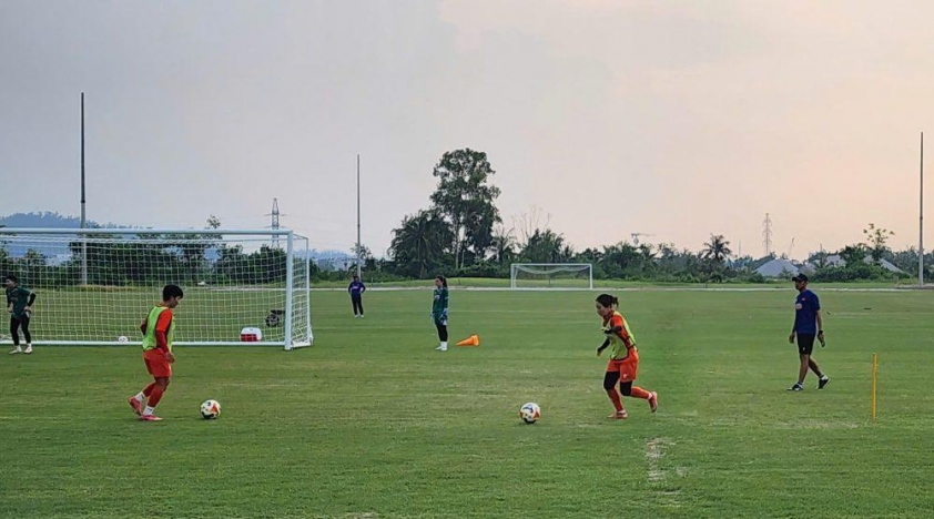 ĐT nữ Việt Nam tập luyện tích cực tại Hải Phòng, chuẩn bị cho SEA Games 2025