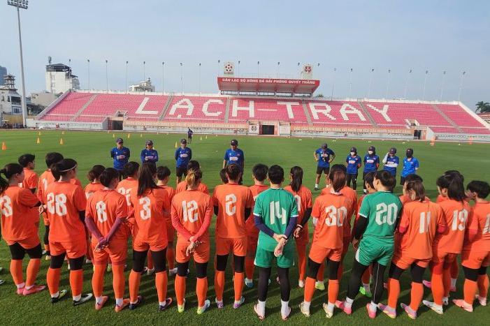 Đội tuyển nữ Việt Nam ráo riết chuẩn bị cho AFF Cup nữ 2025