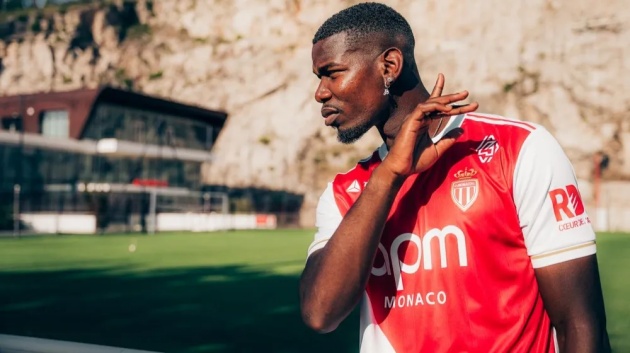 Paul Pogba trong màu áo Monaco