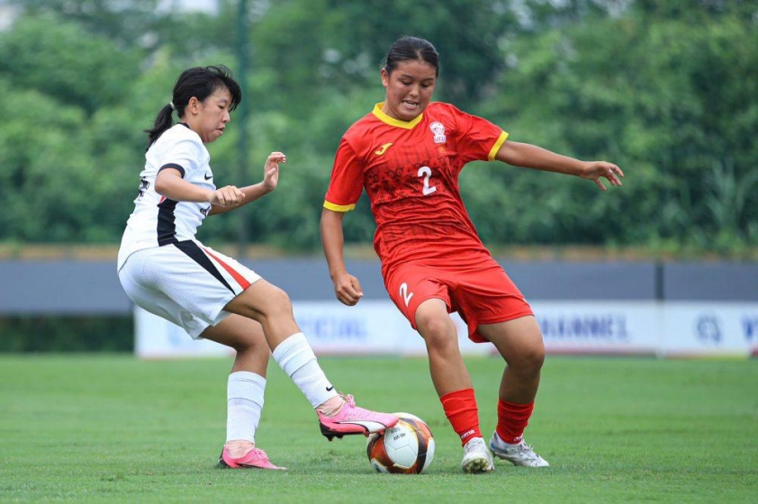 Hình ảnh trận đấu giữa U20 Hồng Kông và U20 Kyrgyzstan