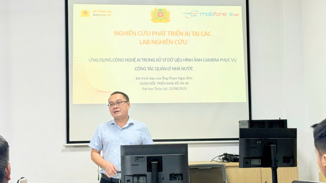 Trình bày công nghệ Camera thông minh tại LM-AI