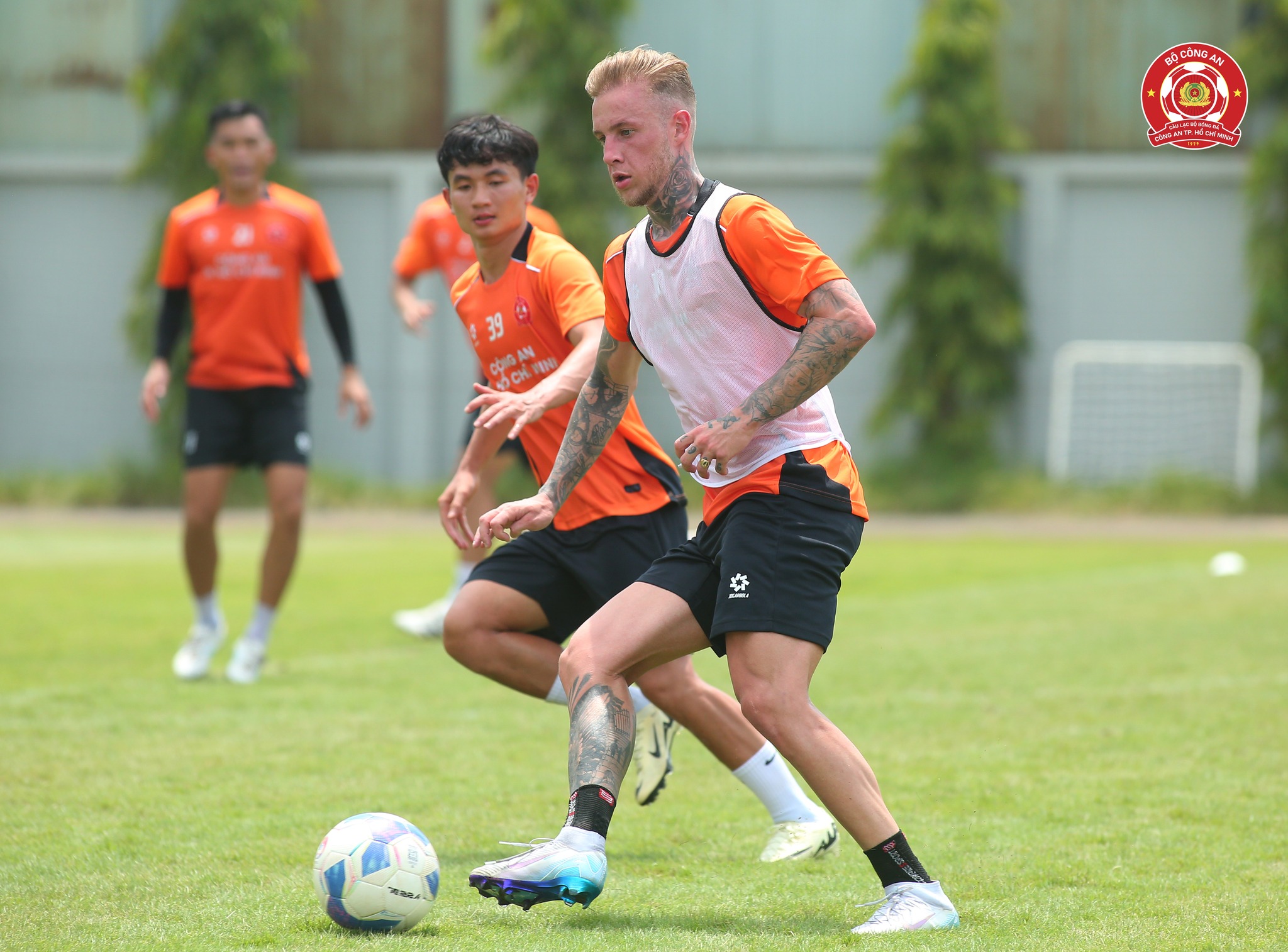 Raphael Schorr Utzig ngoại binh đắt giá Top 5 V-League 2025/26 vừa được Công an TPHCM ra mắt