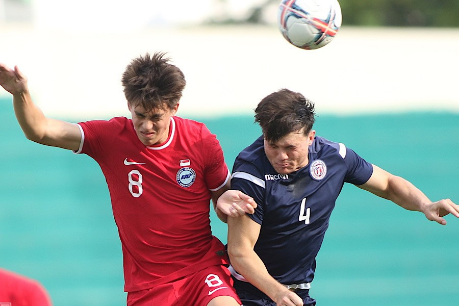 Đội U22 Singapore chuẩn bị SEA Games