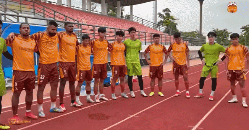 Hình ảnh trận đấu giữa HAGL và Kanchanaburi FC