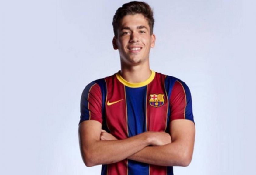 Hình ảnh Gonzalez tại La Masia