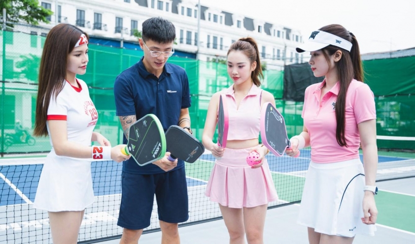 Hình ảnh người chơi Pickleball