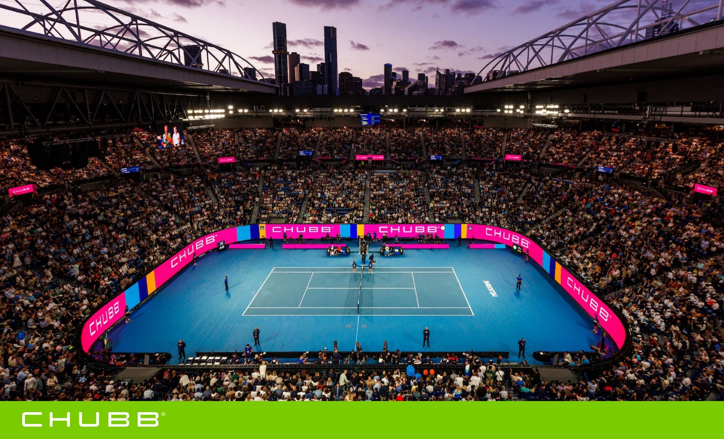 Chubb mở rộng hợp tác chiến lược với Giải quần vợt Australian Open