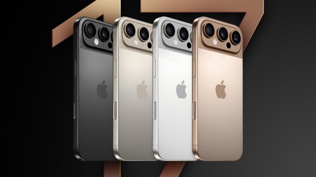 iPhone 17 Pro cụm camera chữ nhật độc đáo
