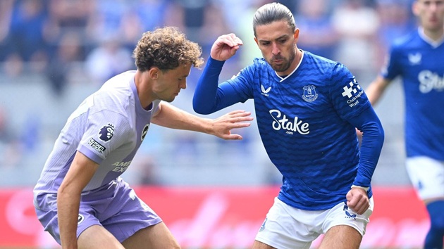 Grealish chơi xuất sắc cho Everton