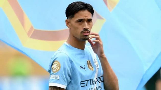 Reijnders trong màu áo Man City