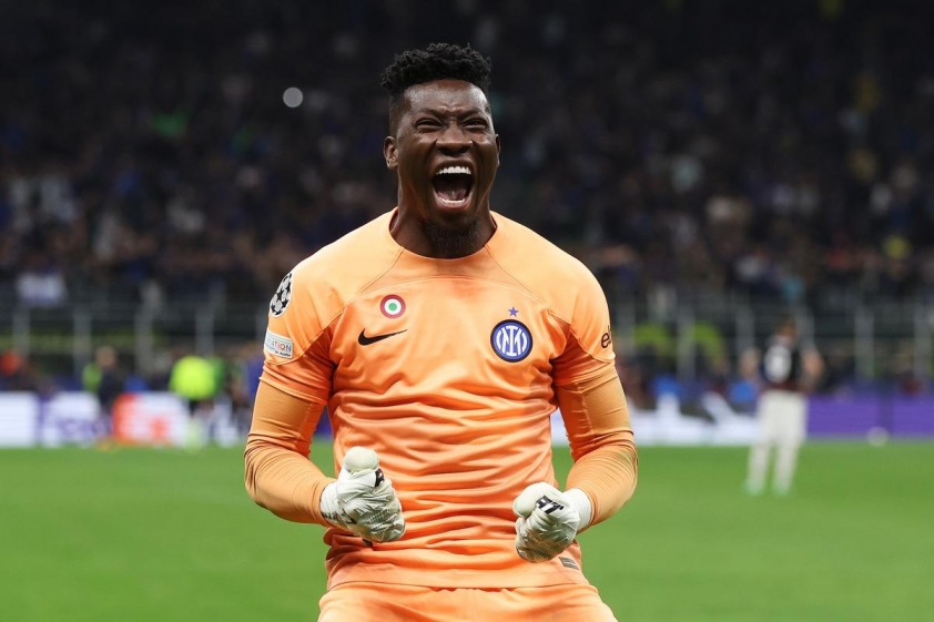 Andre Onana - Thủ môn xuất sắc nhất Champions League 2022/23