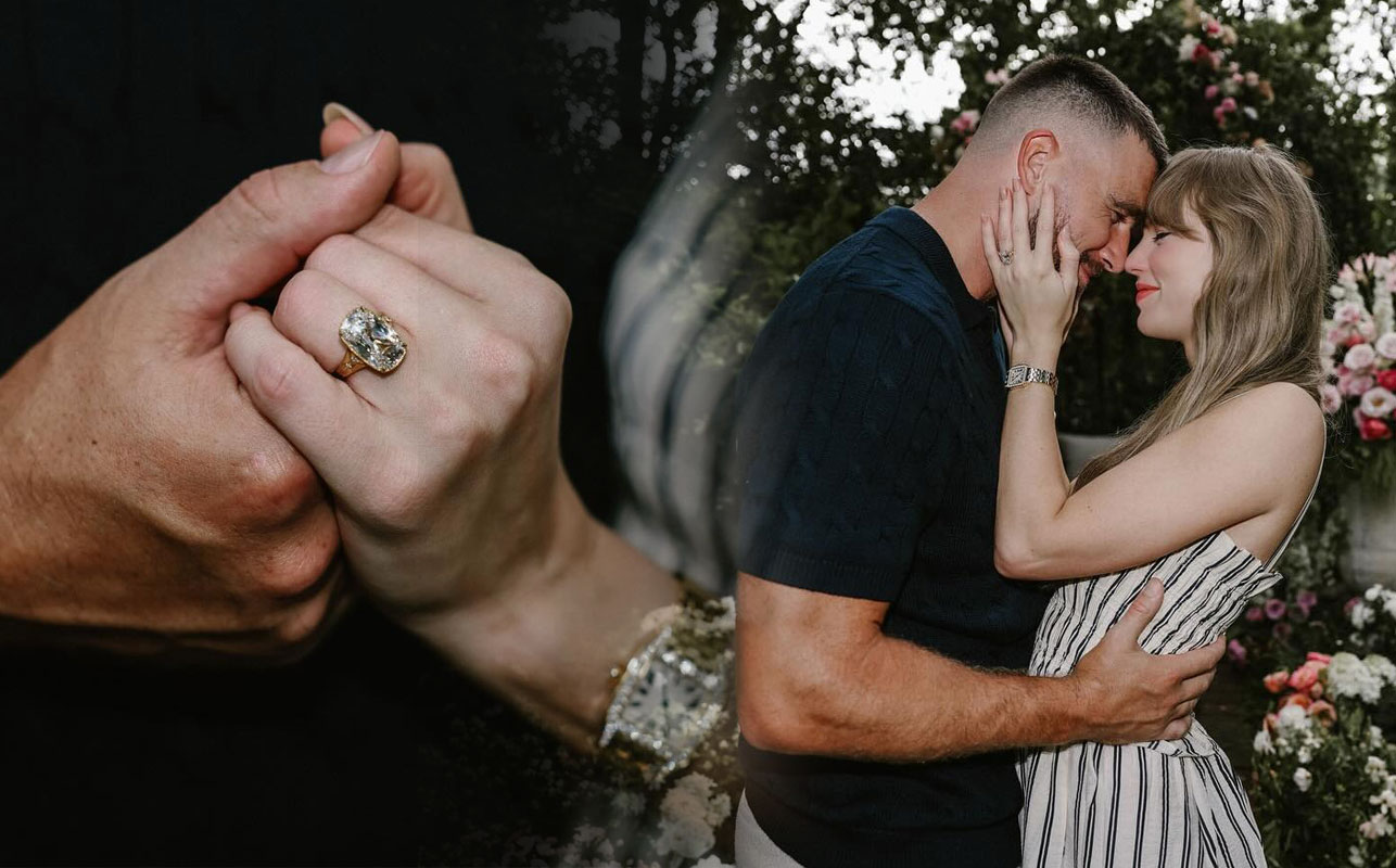 Chiếc nhẫn kim cương của Travis Kelce cầu hôn Taylor Swift