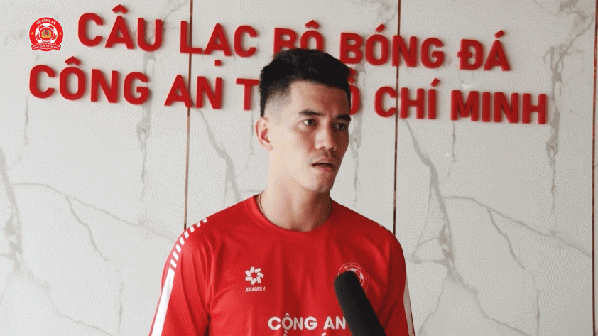 Tiến Linh và Công an TP.HCM