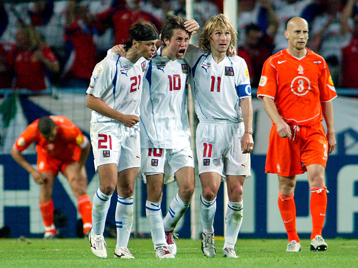 Cộng hòa Séc được đánh giá rất cao tại EURO 2004.