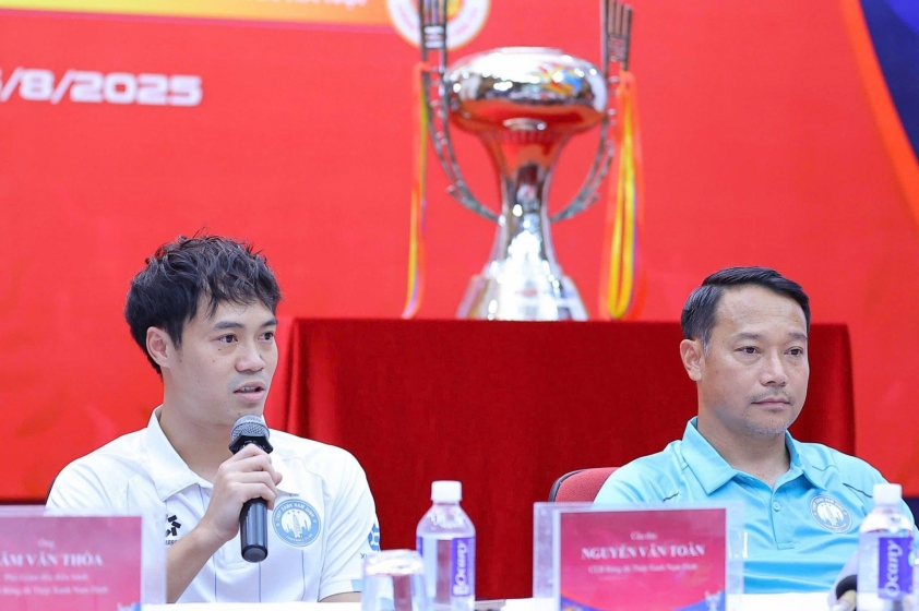 Siêu Cúp Quốc gia 2024/25: Thép Xanh Nam Định hướng đến chiến thắng trên sân nhà