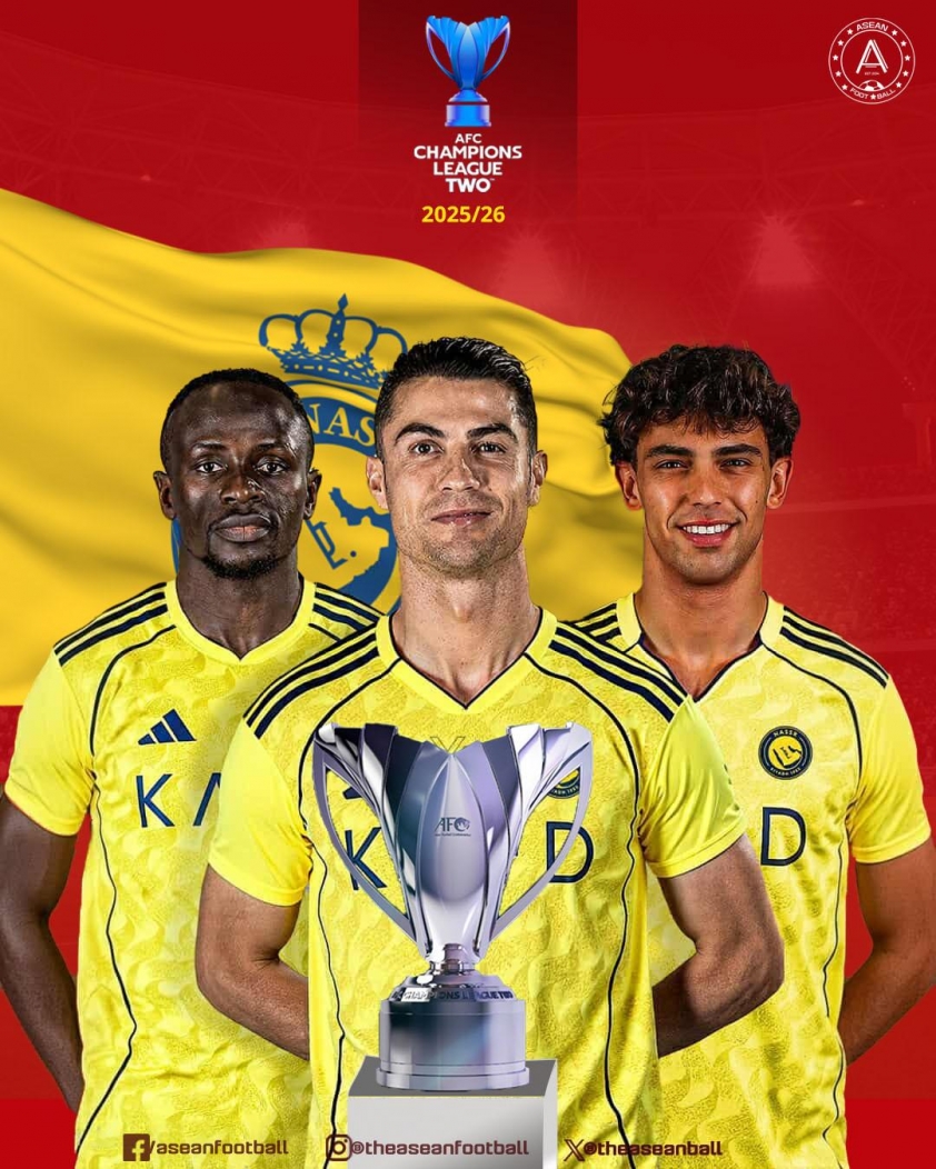 Al Nassr của Ronaldo sẽ góp mặt tại AFC Champions League 2025/26: Cơ hội đối đầu với Nam Định hay CAHN?