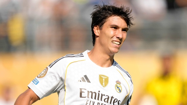 Gonzalo Garcia trong màu áo Real Madrid