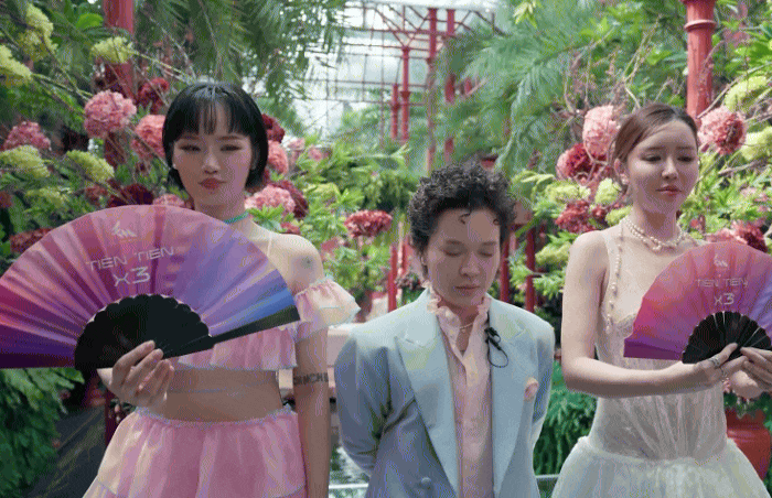 Miu Lê và Bích Phương là 2 Em Xinh hút truyền thông cho chương trình