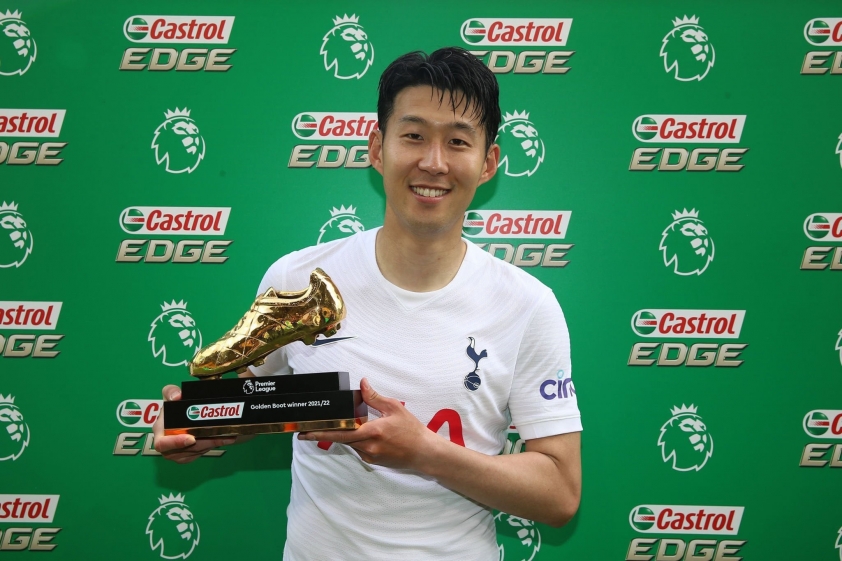 Son Heung-min trong màu áo Tottenham