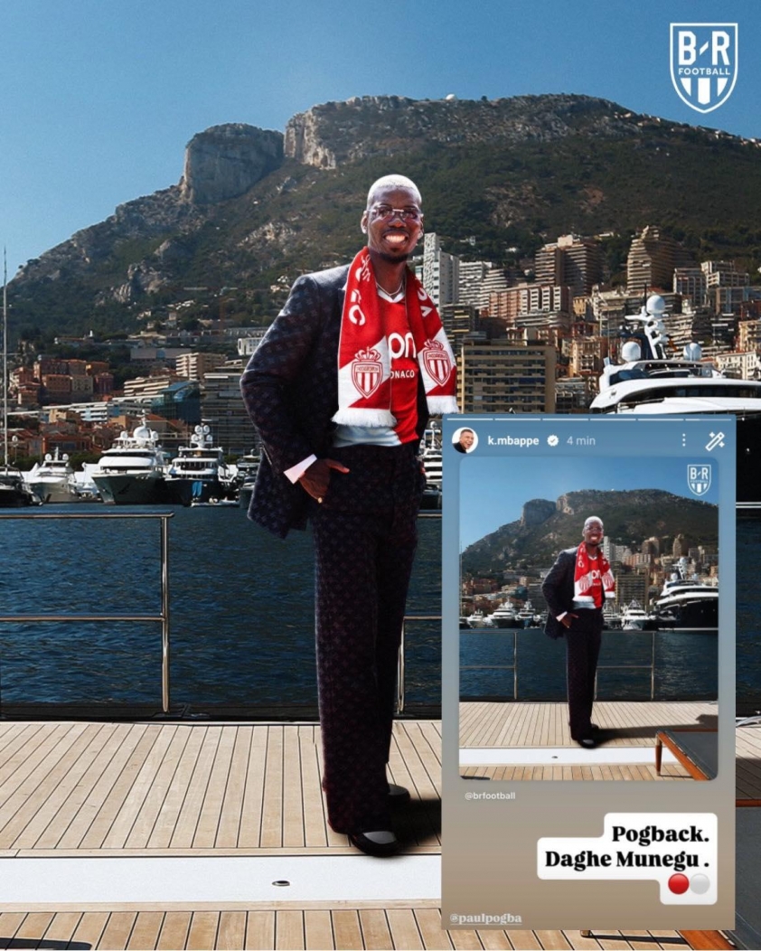 Mbappe ủng hộ Pogba