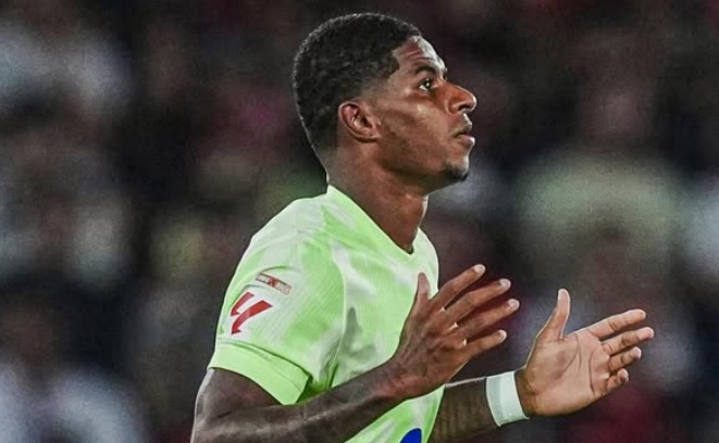 Rashford thi đấu chính trận Barcelona vs Levante