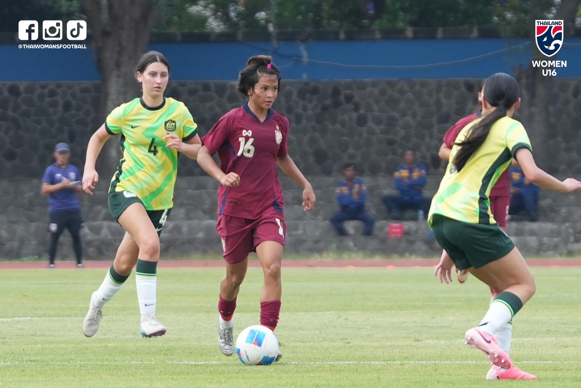U16 Thái Lan thi đấu hết mình nhưng không thể tránh khỏi thất bại