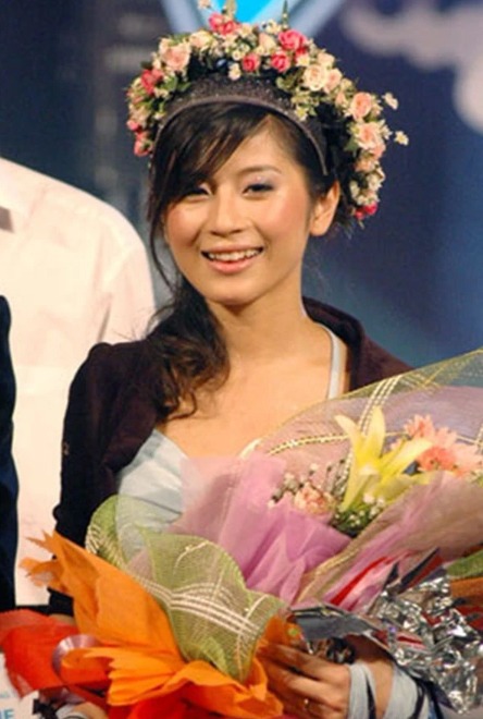 Ngọc Anh khi đăng quang Miss Audition 2006