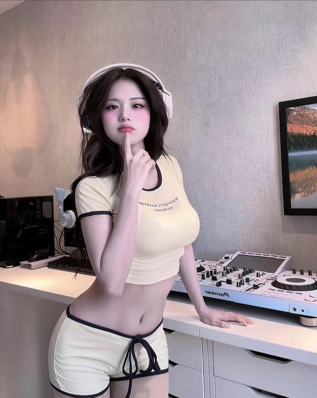 Hình ảnh nữ streamer