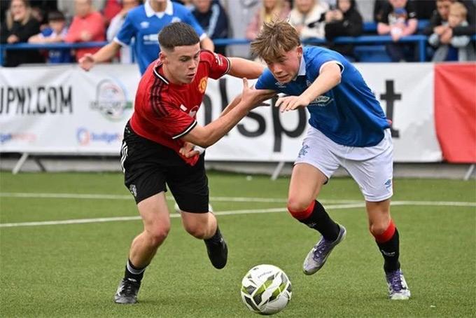 Kai Rooney U16 MU